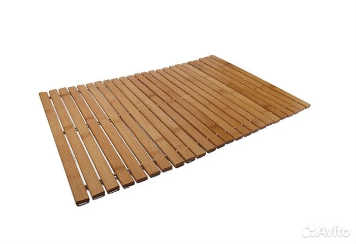 Коврик для ванной из бамбука