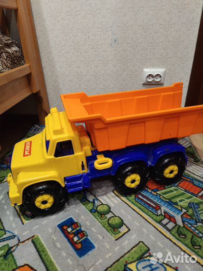Большой грузовик игрушка Полесье