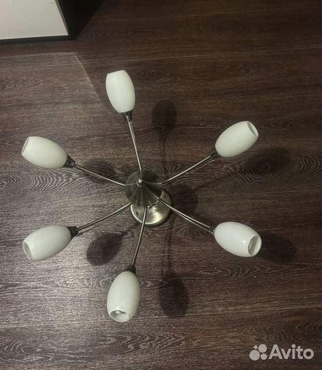 Люстра потолочная бу