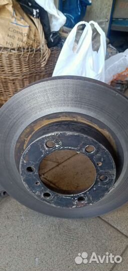 Тормозные диски передние и задние Toyota Prado 150