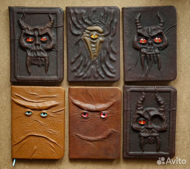 Блокнот авторские monster book, книга монстров