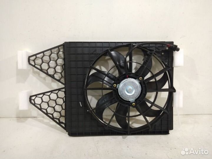 Диффузор с вентилятором передний Volkswagen Polo 5