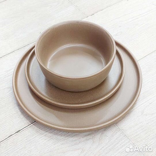 Набор столовой посуды дизайнерские из керамики