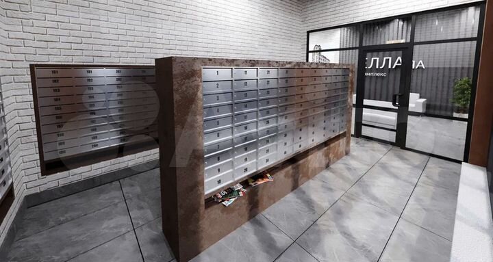 2-к. квартира, 51,3 м², 12/17 эт.