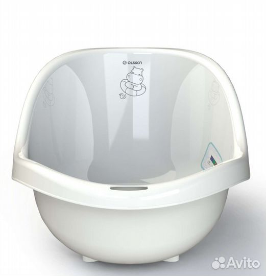 Детская ванночка для купания с термометром