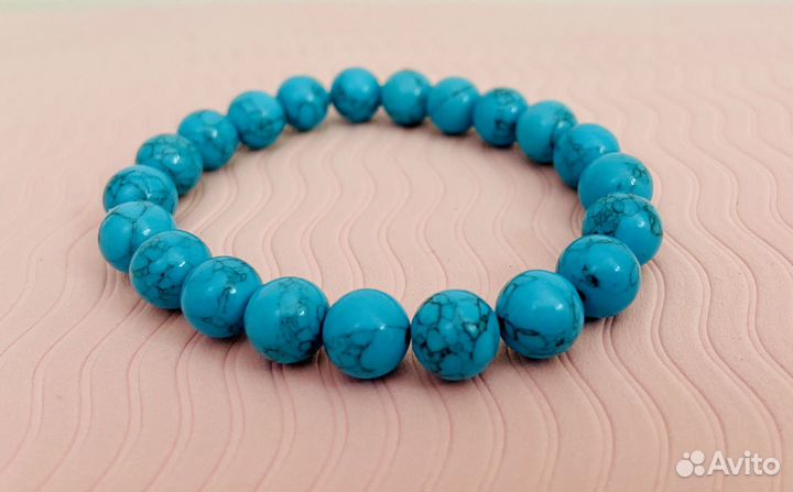 Браслет бирюза натуральная