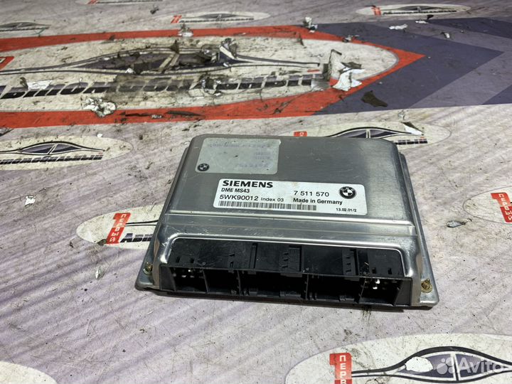 Блок управления двс c BMW X5 E53 M54B30