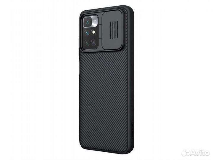 Бампер Nillkin Redmi 10 (с защитой камеры), чёрный