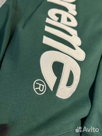 Худи Supreme Зеленое