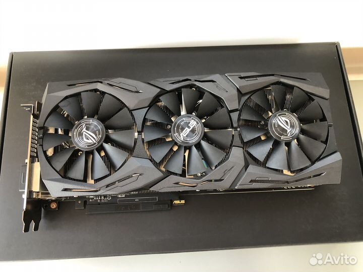 Видеокарта GTX 1060 Asus Strix 6GB