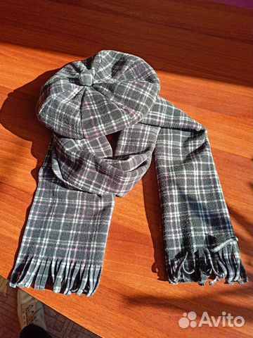 Комплект берет и шарф