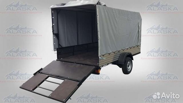 Прицеп Аляска Шторм long, 2 оси