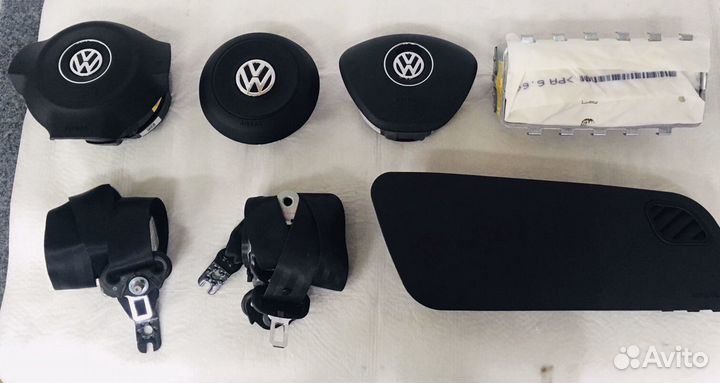 Подушки безопасности AirBag на VW polo sedan