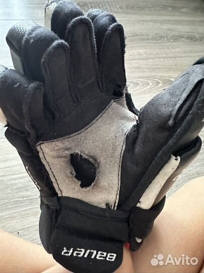 Краги хоккейные bauer