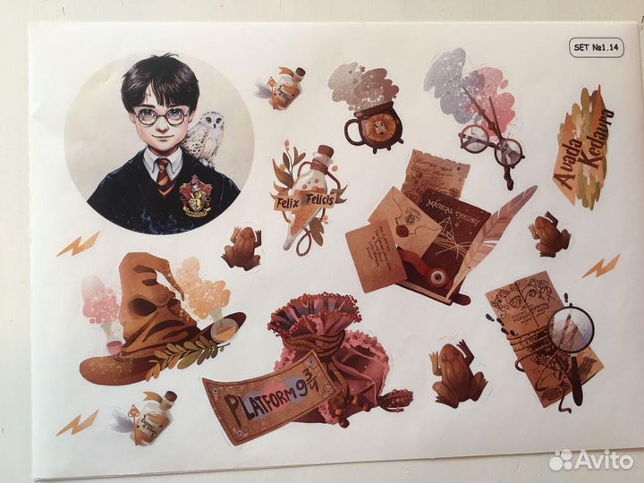 Стикеры для Ноутбуков, Планшетов, Телефонов А4