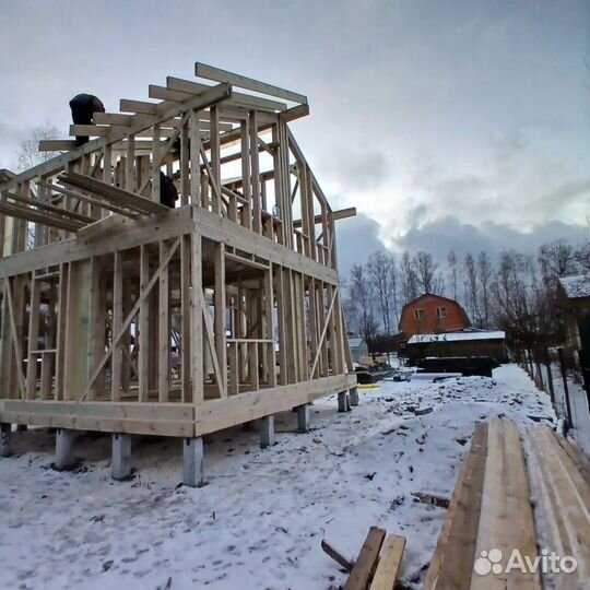 Модульный дом - каркас домокомплект
