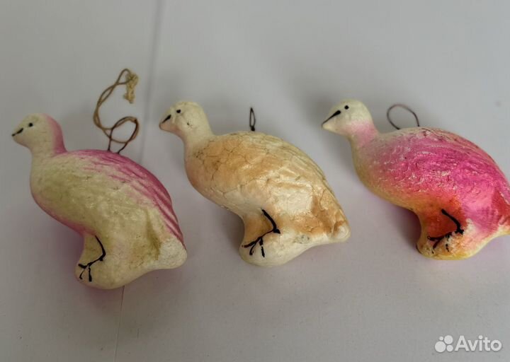 Елочные игрушки СССР