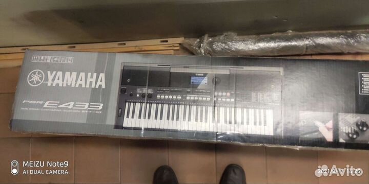 Коробка для Синтезатора yamaha PSR E433