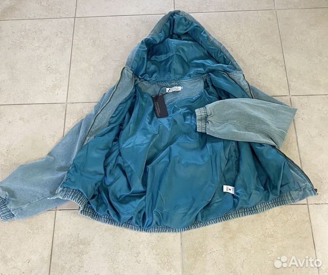 Джинсовая куртка оверсайз, на 46-50 р. новая