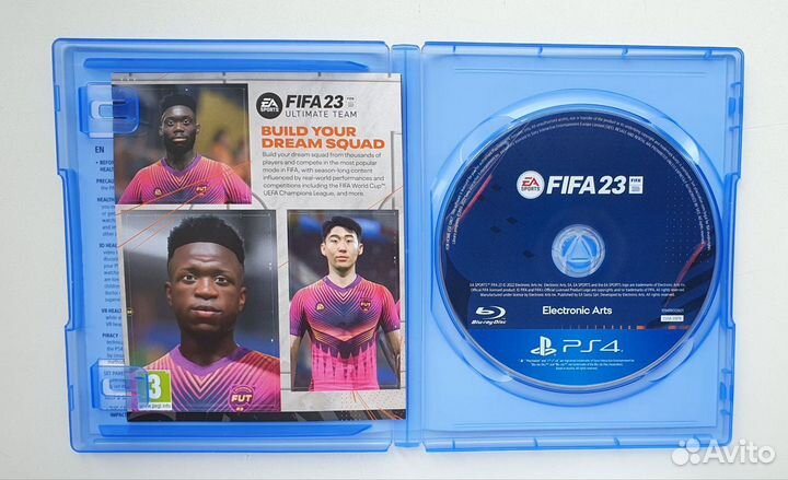 Fifa 23 ps4 диск