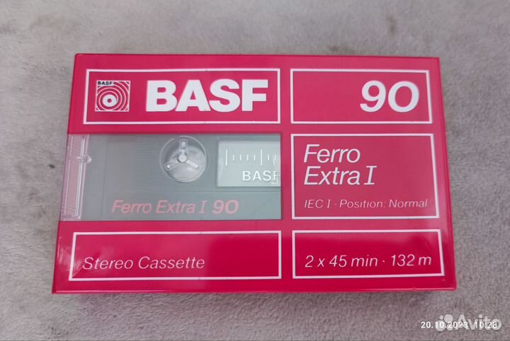 Аудиокассета новая