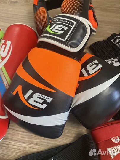 Экипировка для тайского бокса 6-7 лет