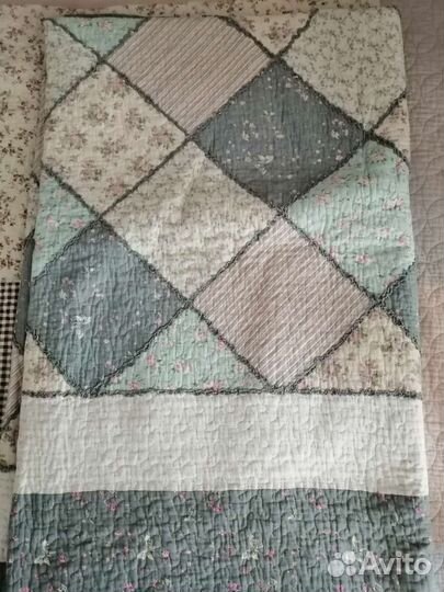 Покрывало лоскутное пжчворк с наволочками