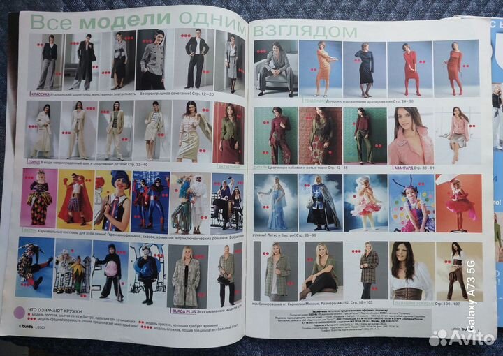 Журналы burda moden. бурда. 2003/1