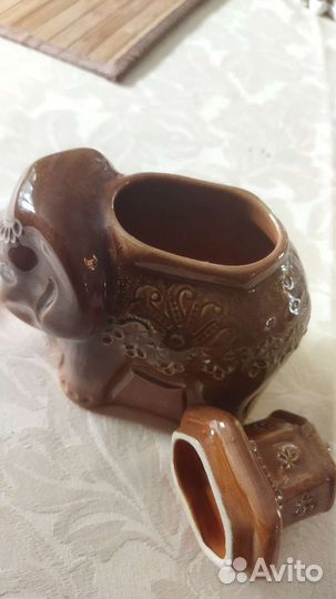 Статуэтка слон керамика