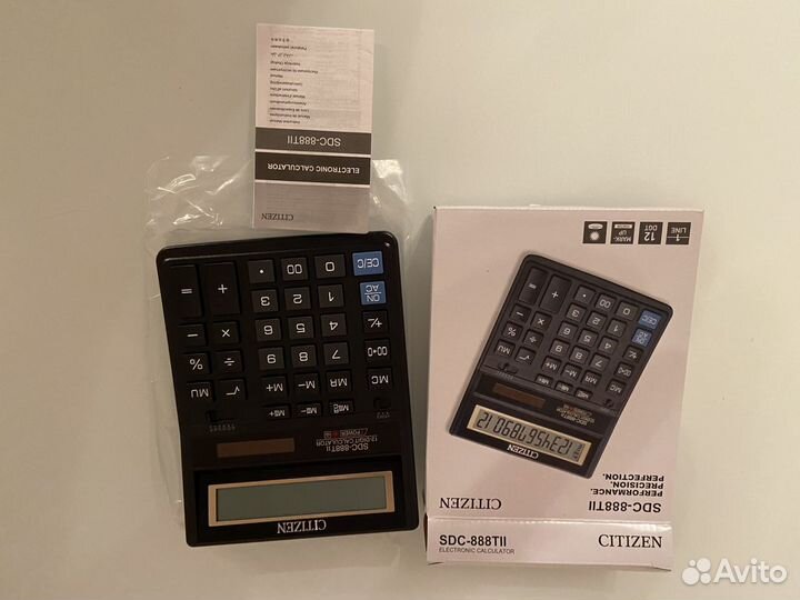 Калькулятор SDC-888TII