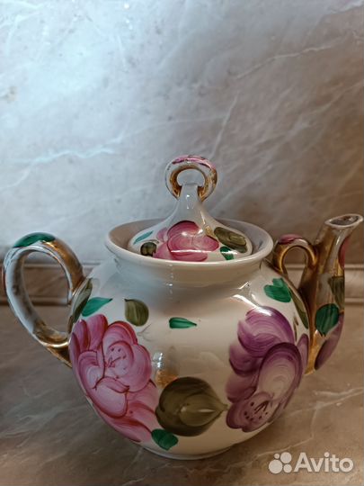 Чайник заварочный фарфоровый СССР
