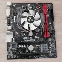 Asrock FM2a68m-hd+, AMD Athlon X4 840, DDR3 2x4gb