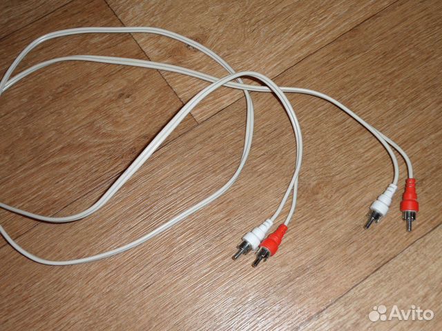 Кабель 2 RCA to 2 RCA 1,5 метра
