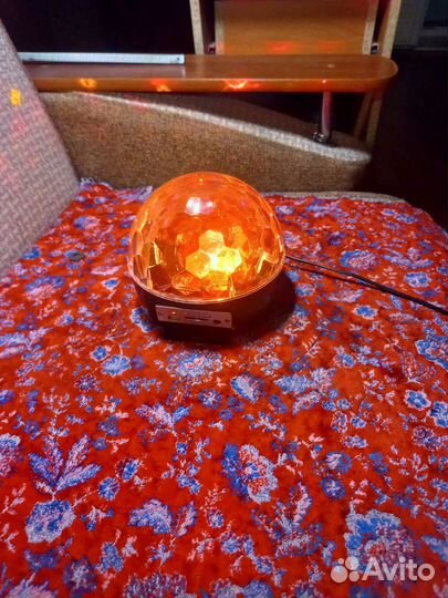 Музыкальный диско шар