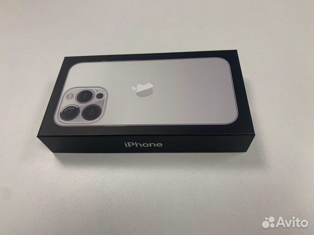 Коробка iPhone 13 Pro Silver