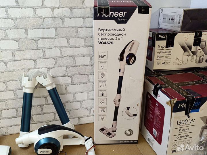 Новый безпроводной пылесос Pioneer VC457S