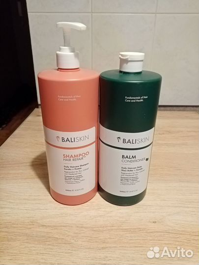Шампунь и бальзам для волос