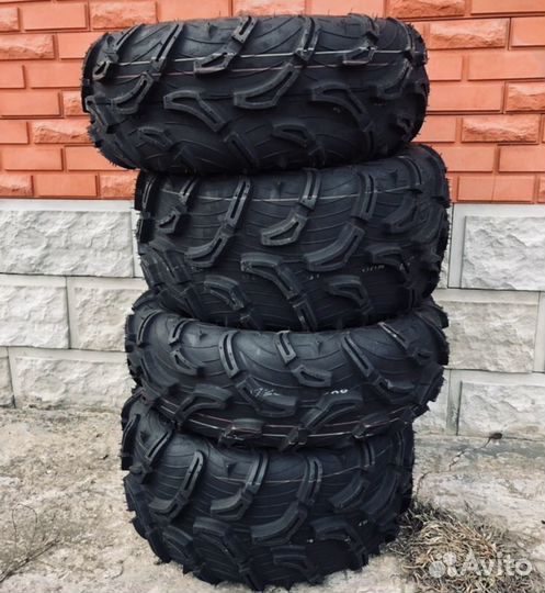 Комплект новых Maxxis zilla 27/14 для квадроцикла