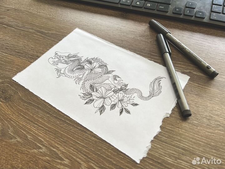 Эскиз тату на заказ