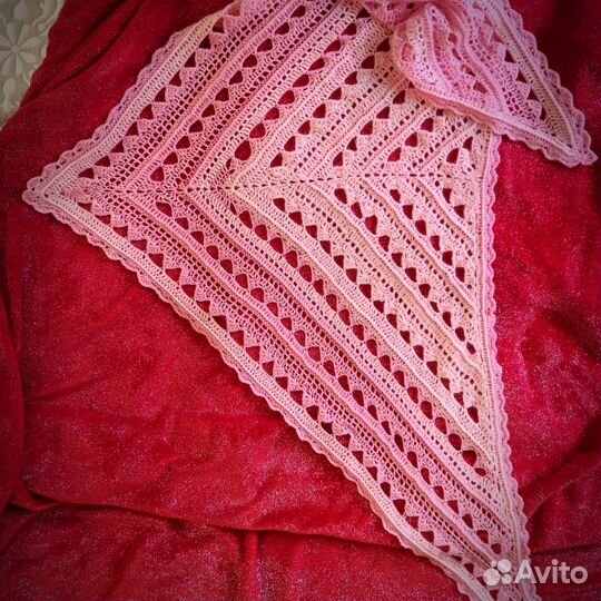 Платок шаль бактус