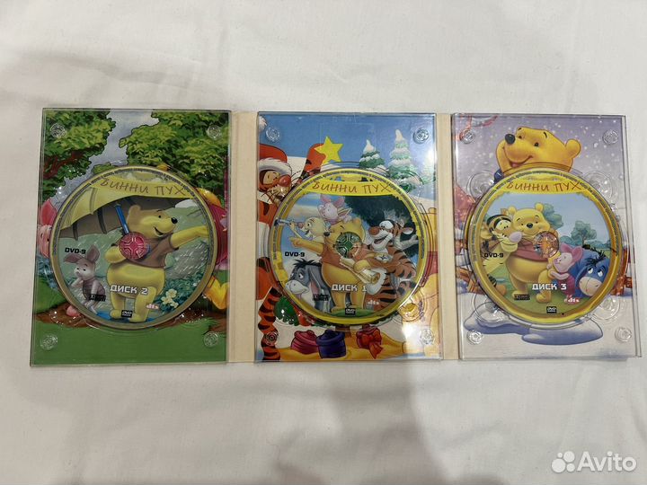 Диски мультики DVD Малагаскар, Винкс