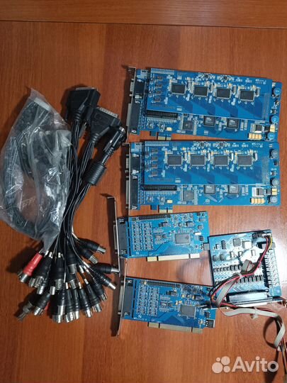 Платы видеозахвата + кабель