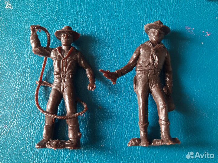 Солдатики СССР Ковбои Индейцы