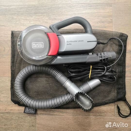 Пылесос автомобильный black+decker PV1200AV