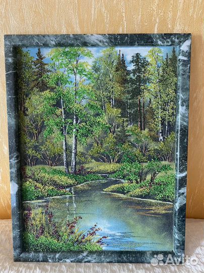 Панно из каменной крошки