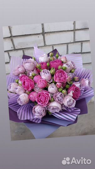 Живые цветы букеты