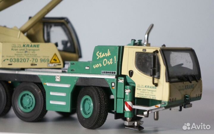 1/50 кран Liebherr 1050 HN Krane 1:50 WSI раритет