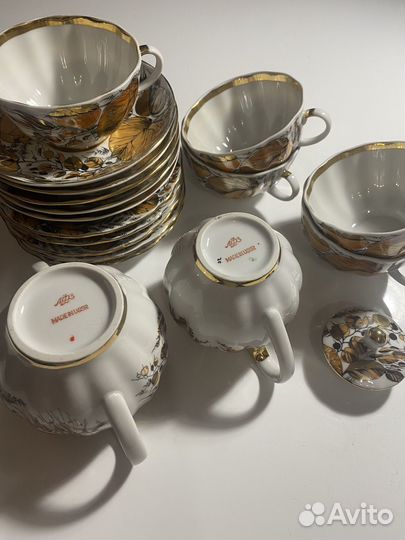 Сервиз чайный лфз мой сад, золотая осень