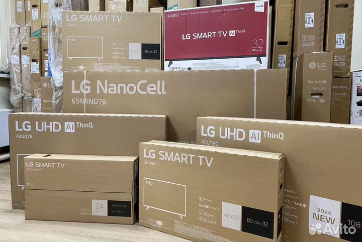 Телевизоры LED SmartTV 24-32-40-43-50-55-58-65-75