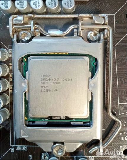 Процессор intel core i5 2500 LGA1155 + кулер
